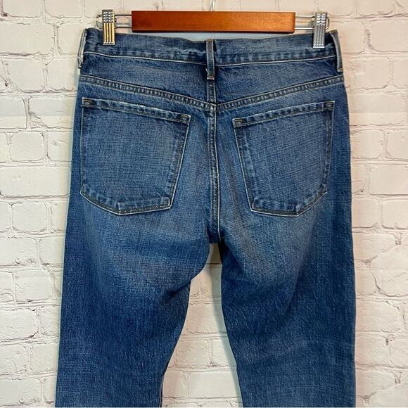 White Oak High Rise Dark Wash Straight Jeans size 25 - Picture 7 of 12